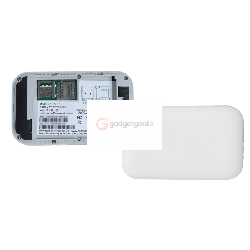 مودم همراه Naztech 4G-LTE مدل NZT-77CT - سفید (گارانتی 36 ماهه هایپرسل) - تصویر 6