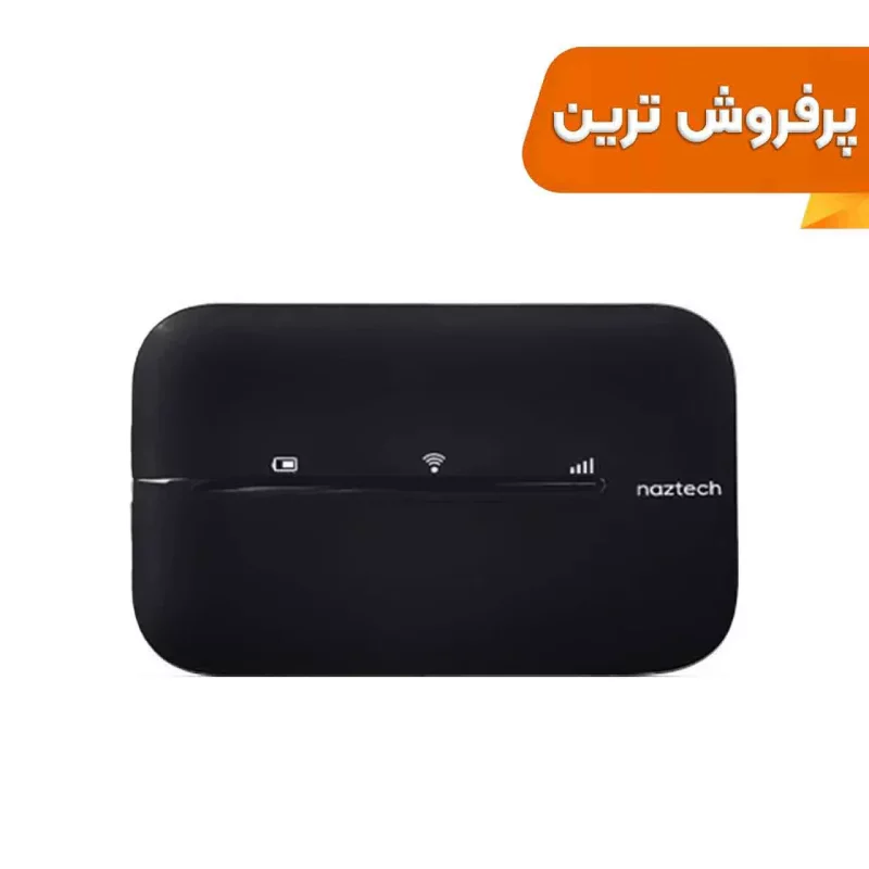 مودم همراه Naztech 4G-LTE مدل NZT-77CT - مشکی (گارانتی 36 ماهه هایپرسل) - تصویر 2