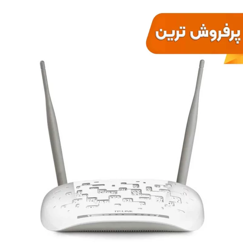 مودم روتر ADSL2 PLUS بی سیم TP-Link مدل TD-W8961N - سفید (گارانتی 36 ماهه پارس ارتباط) - تصویر 2