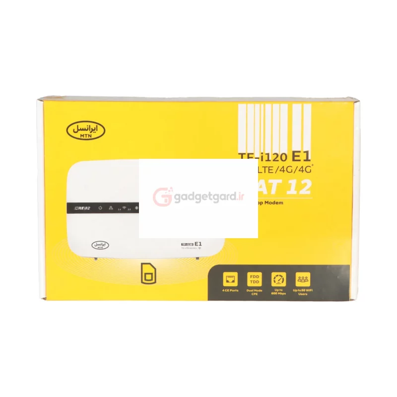 مودم ایرانسل TD-LTE مدل TF-i120 E1 - ثبت شده (بدون سیم کارت) - تصویر 5