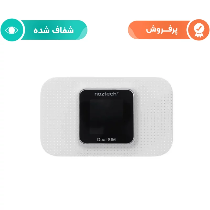 مودم همراه Naztech 4G-LTE مدل Jet 2 دو سیمکارت - سفید (گارانتی 36 ماهه هایپرسل) - تصویر 2
