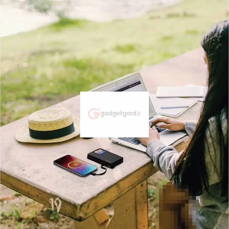 مودم همراه و پاوربانک PD و فست شارژ PORODO 4G/LTE 10000mAh 20W مدل PDPBFCH087BK - مشکی (گارانتی یکساله شرکتی) - تصویر 4